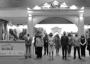 El stand de Alcalá de Henares en Fitur 2021 ha abierto ya sus puertas