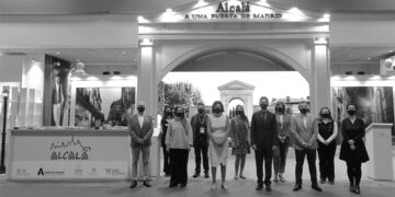 El stand de Alcalá de Henares en Fitur 2021 ha abierto ya sus puertas