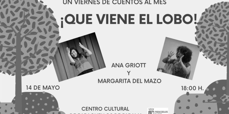 ‘Un viernes de cuento’ el 14 de mayo, de nuevo en el Centro Cultural de Paracuellos de Jarama