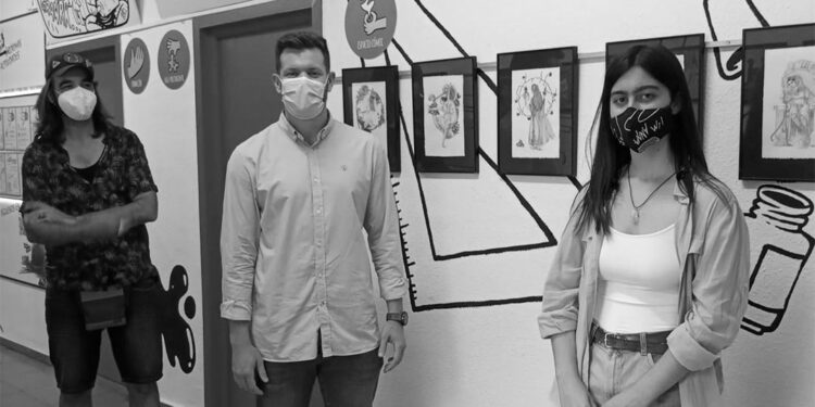 Clara Cuadrado y TAPA exponen sus obras en la JUVE