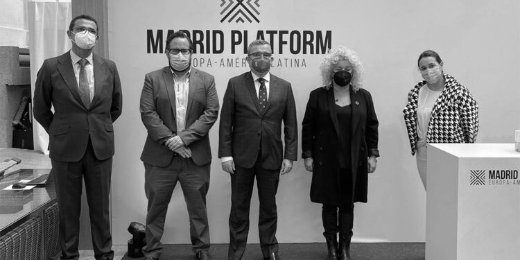 El alcalde de Paracuellos asiste a Madrid Platform: Hub internacional de negocios entre Europa y América Latina