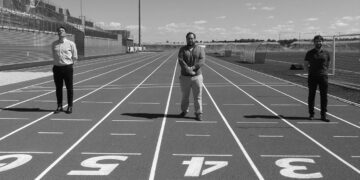 Concluyen las obras de mejora de la pista de atletismo del Polideportivo Municipal de Paracuellos