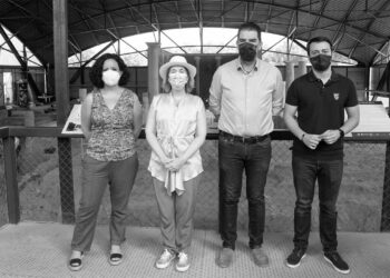 «Arqueólogos por un día» recibe la visita de miembros del gobierno regional y local en Complutum