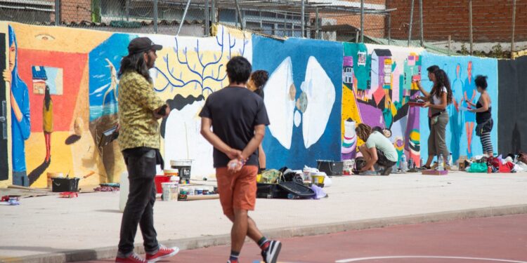 El sábado se celebró la primera jornada del evento de arte urbano