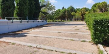 La escalinata de la calle Austria será sustituida por una rampa accesible