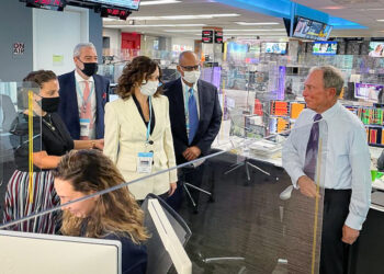 Isabel Díaz Ayuso se reúne con Bloomberg, interesado en la gestión de la Covid-19 en la Comunidad de Madrid