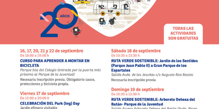 Alcalá celebrará la Semana Europea de la Movilidad 2021 del 16 al 22 de septiembre