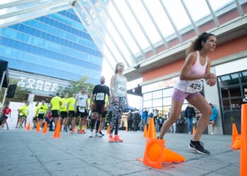 Gran éxito de la II edición de la Carrera Vertical de Cruz Roja Corredor del Henares Norte