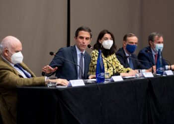 La ministra de Justicia, Pilar Llop, acude a la XXXV Asamblea General de la Asociación Judicial Francisco de Vitoria