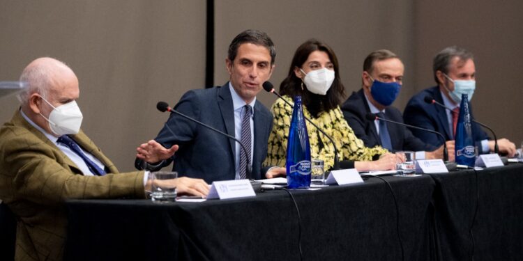 La ministra de Justicia, Pilar Llop, acude a la XXXV Asamblea General de la Asociación Judicial Francisco de Vitoria