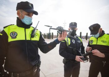 «Halcón», «Milano» y «Vencejo», los 3 nuevos drones de la Policía Local