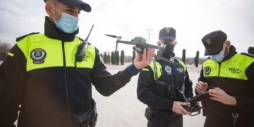 «Halcón», «Milano» y «Vencejo», los 3 nuevos drones de la Policía Local