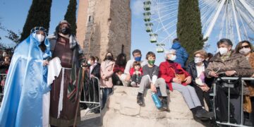 El Centro Extremeño representó su tradicional Belén Viviente en Alcalá de Henares
