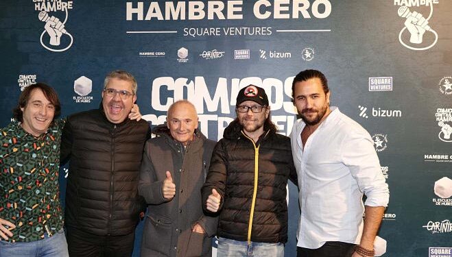 Éxito de «Cómicos contra el hambre» para HambreCero.es