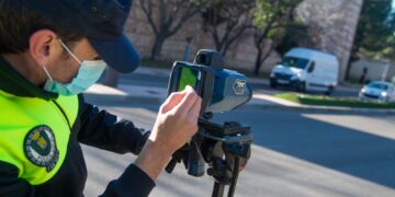 Puesta en marcha de la campaña de información y control de velocidad con radares