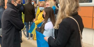 Alcalá de Henares muestra su apoyo a Ucrania