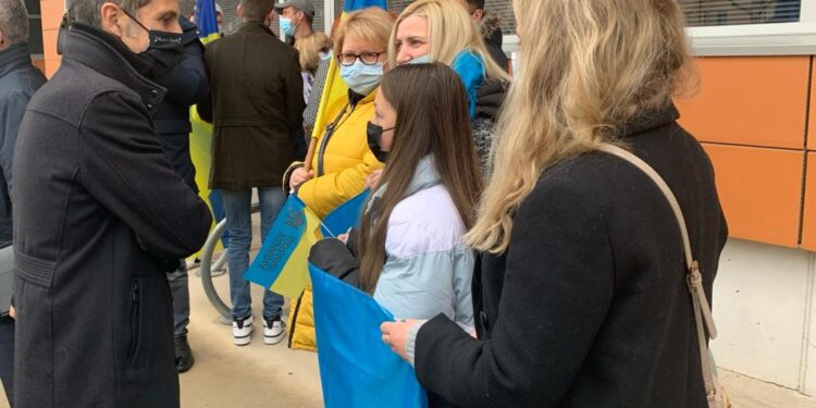 Alcalá de Henares muestra su apoyo a Ucrania