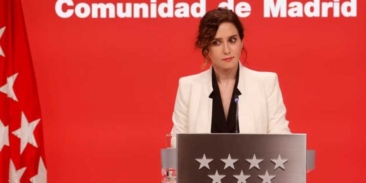 El Partido Popular estudia llevar a los tribunales a Isabel Diaz Ayuso