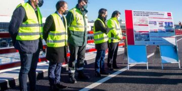 Ayer se reabrió al tráfico el puente sobre la M300