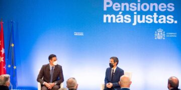 Pedro Sánchez celebra en Alcalá el acto «Pensiones  más justas»