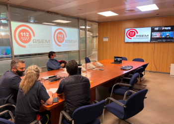 Los bomberos de Ucrania, agradecidos con la ayuda enviada desde la Comunidad de Madrid