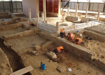 Los últimos trabajos arqueológicos revelan la existencia de pinturas de gran valor