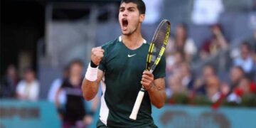 Alcaraz toca el cielo de Madrid