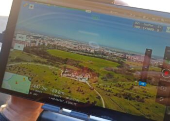 Los drones de la Policía Local de Alcalá de Henares sobrevuelan el Parque Natural de Los Cerros
