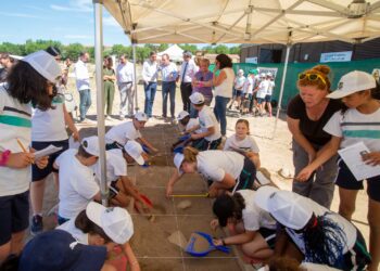 Arranca una nueva edición del programa “Arqueólogos por un día”