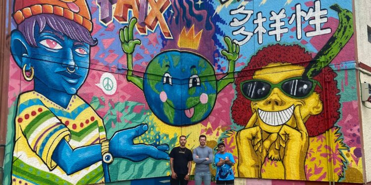 Nuevo mural en el Centro Sociocultural Zulema para reivindicar la interculturalidad