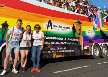 Alcalá de Henares, presente en la manifestación estatal del Orgullo en Madrid