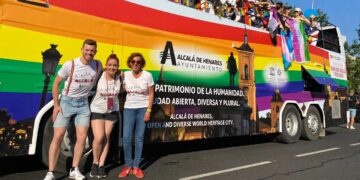 Alcalá de Henares, presente en la manifestación estatal del Orgullo en Madrid
