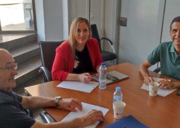 Rodríguez Palacios se reúne con la secretaria General de UGT Madrid, Marina Prieto