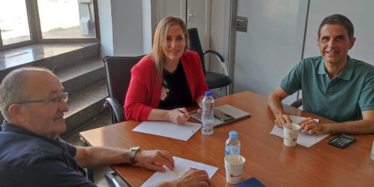 Rodríguez Palacios se reúne con la secretaria General de UGT Madrid, Marina Prieto