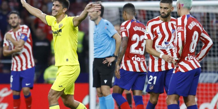 El Villareal se impone en el Metropolitano y rompe el inicio prometedor del Atlético de Madrid