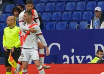 El Rayo sigue intratable en este inicio de temporada con victoria a domicilio ante el Español