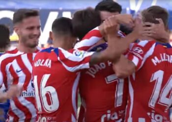 Prometedor inicio del Atlético de Madrid en su estreno liguero frente al Getafe