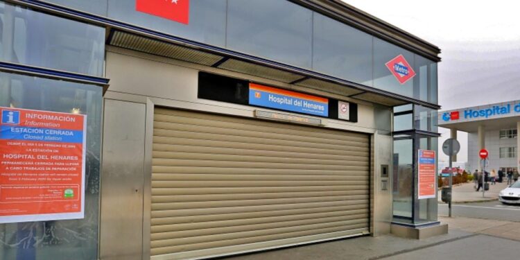 Metro cancela el servicio de la Línea 7B sin informar a los ayuntamientos de Coslada y San Fernando