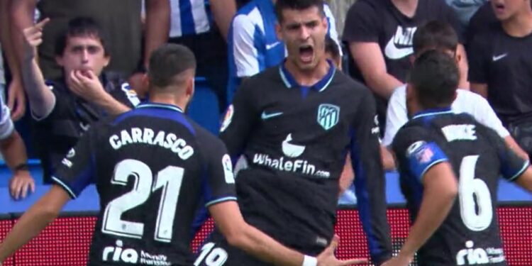 El Atlético de Madrid saca un empate (1-1) ante una Real Sociedad que llevó el ritmo del partido