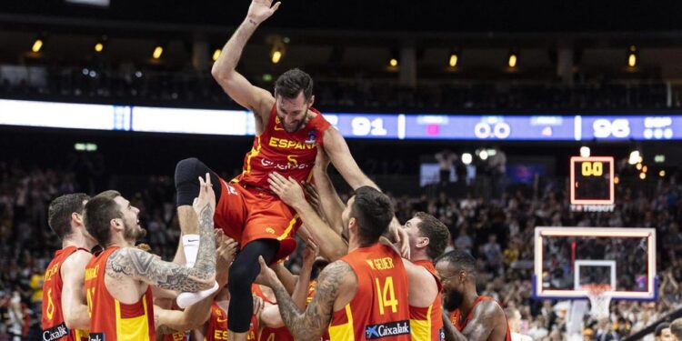 España derrota a Alemania 91-96 y jugará la final este domingo ante Francia