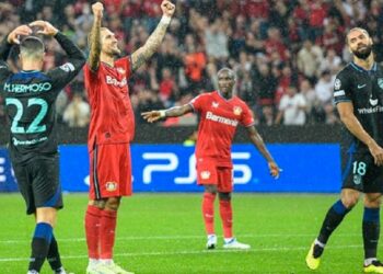 2-0. El Atlético reincide, el Leverkusen golpea