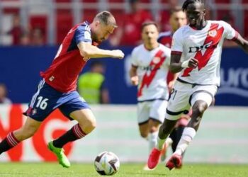 El Rayo cae ante el Osasuna 2-1 en el último minuto