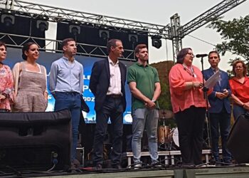 El pregón de Gema García Merino dio comienzo ayer a las Fiestas del Val 2022