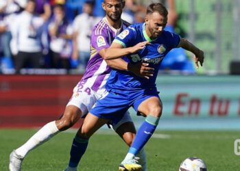 El Getafe cae ante el Valladolid 2-3