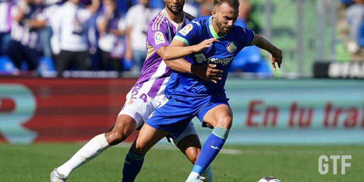 El Getafe cae ante el Valladolid 2-3