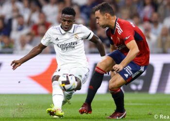 El Real Madrid rompe su racha de victorias ante el Osasuna (1-1)