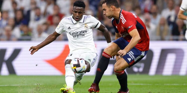 El Real Madrid rompe su racha de victorias ante el Osasuna (1-1)