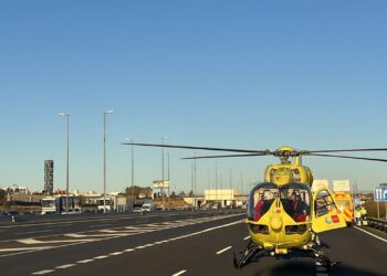 Accidente múltiple en la Alcalá con tres heridos, uno de ellos grave