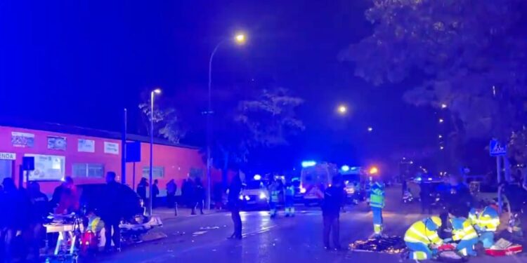 Cuatro fallecidos y diez heridos graves en un atropello intencionado en Torrejón de Ardoz