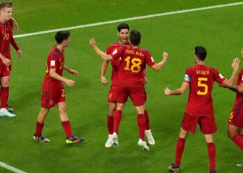 Goleada histórica de España en el mundial